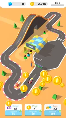 Idle Kart Tycoon android App screenshot 0