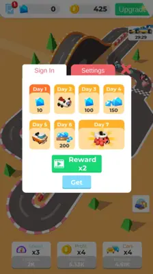 Idle Kart Tycoon android App screenshot 6